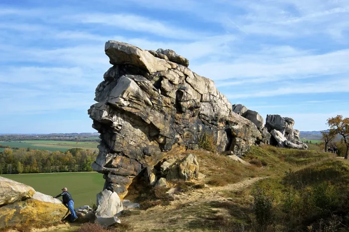 Gerahmter Druck : Felsformation Konigstein Gerahmter Druck : Felsformation Konigstein