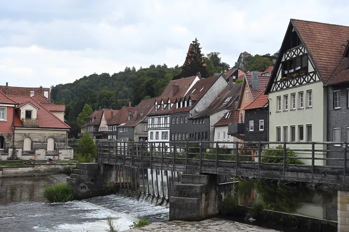 Gerahmter Druck : Kronach Gerahmter Druck : Kronach