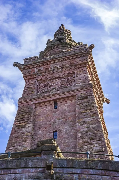Gerahmter Druck : Kyffhäuser-Denkmal auf dem Kyffhäuser Gerahmter Druck : Kyffhäuser-Denkmal auf dem Kyffhäuser