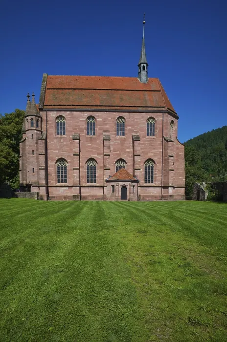 Gerahmter Druck : Dame-Kapelle, ehemaliger Klosterkomplex von St Gerahmter Druck : Dame-Kapelle, ehemaliger Klosterkomplex von St