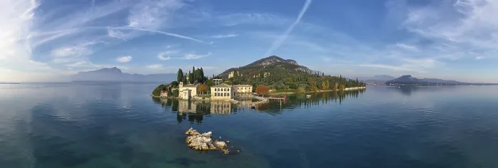Gerahmter Druck : Seejensee von Garda Gerahmter Druck : Seejensee von Garda