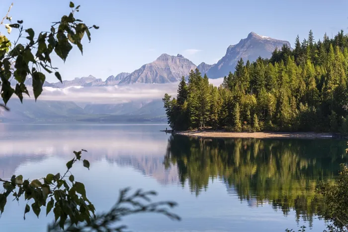 Gerahmter Druck : Seeley Lake Gerahmter Druck : Seeley Lake