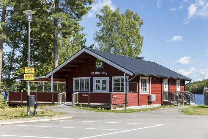 Gerahmter Druck : Seenrestaurant Langsjon Gerahmter Druck : Seenrestaurant Langsjon