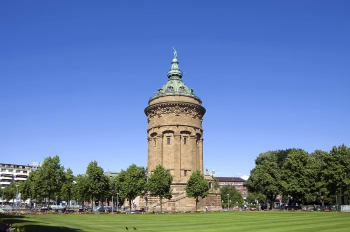 Gerahmter Druck : Landmark