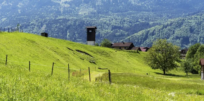 Gerahmter Druck : Landschaft in und um Bad Vigaun, Österreich Gerahmter Druck : Landschaft in und um Bad Vigaun, Österreich
