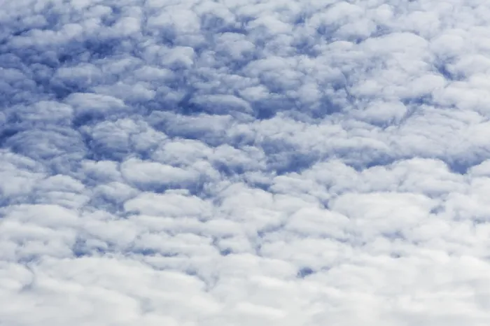 Gerahmter Druck : Altocumulus Wolken Gerahmter Druck : Altocumulus Wolken