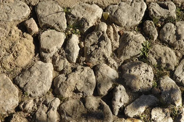 Gerahmter Druck : Legesteinmauer Gerahmter Druck : Legesteinmauer