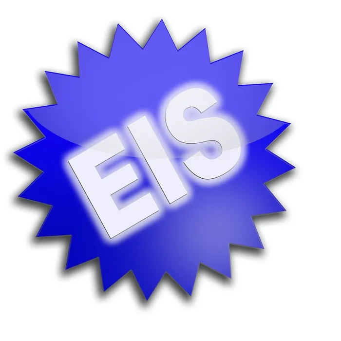 Gerahmter Druck : Eis-Schriftzug Gerahmter Druck : Eis-Schriftzug