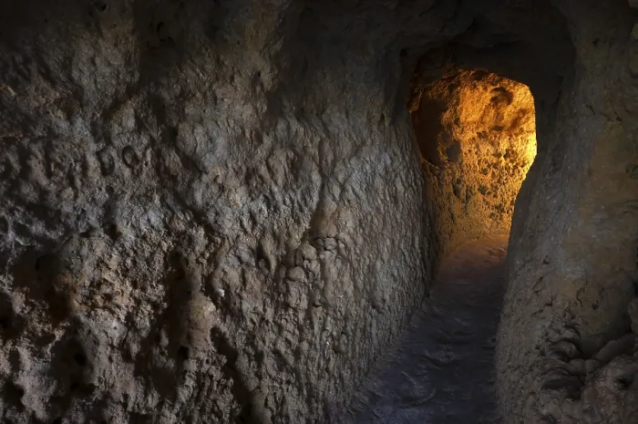 Gerahmter Druck : Licht am Ende des Tunnels Gerahmter Druck : Licht am Ende des Tunnels