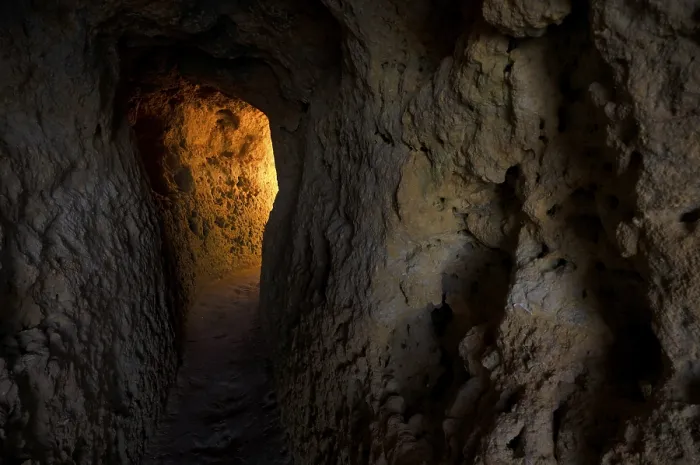 Gerahmter Druck : Licht am Ende des Tunnels Gerahmter Druck : Licht am Ende des Tunnels