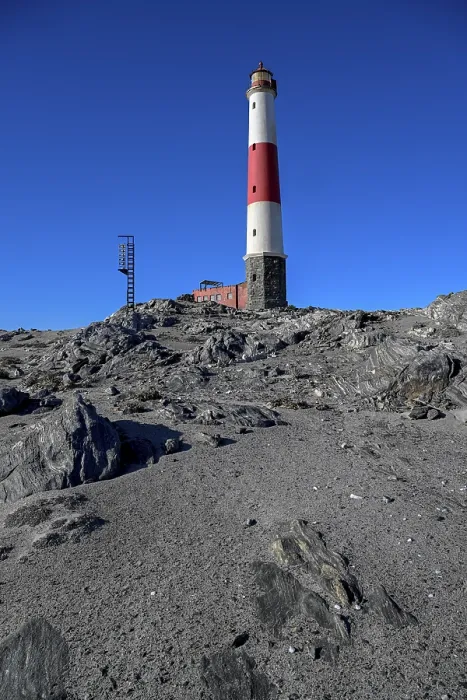 Gerahmter Druck : Leuchtturm von 1915, Diaz Point Gerahmter Druck : Leuchtturm von 1915, Diaz Point