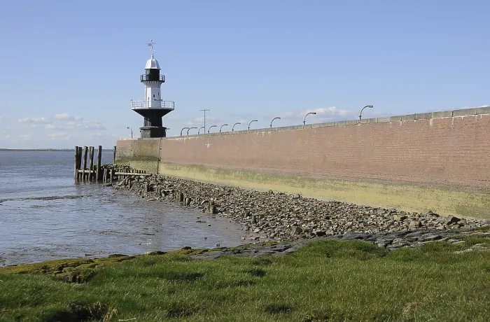Gerahmter Druck : Leuchtturm in Brunsbüttel Gerahmter Druck : Leuchtturm in Brunsbüttel