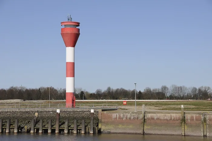 Gerahmter Druck : Leuchtturm in Brunsbüttel Gerahmter Druck : Leuchtturm in Brunsbüttel