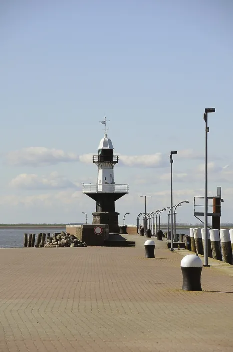 Gerahmter Druck : Leuchtturm in Brunsbüttel Gerahmter Druck : Leuchtturm in Brunsbüttel