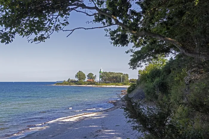 Gerahmter Druck : Strande-Lichtstation in Schleswig-Holstein, Deutschland Gerahmter Druck : Strande-Lichtstation in Schleswig-Holstein, Deutschland
