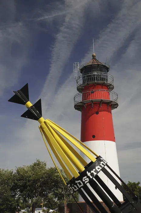 Gerahmter Druck : Leuchtturm, Büsum, Dithmarschen Gerahmter Druck : Leuchtturm, Büsum, Dithmarschen