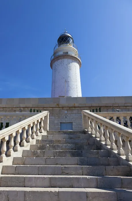Gerahmter Druck : Leuchtturm bei Cap Formentor, Mallorca Gerahmter Druck : Leuchtturm bei Cap Formentor, Mallorca