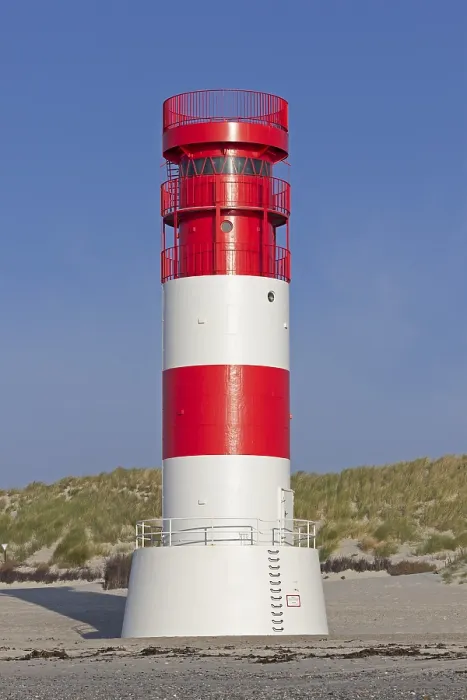 Gerahmter Druck : Leuchtturm auf der Düne, Helgoland. Gerahmter Druck : Leuchtturm auf der Düne, Helgoland.
