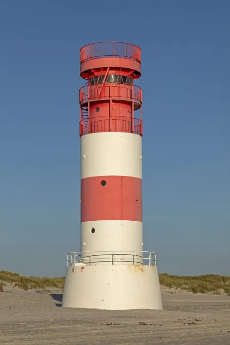 Gerahmter Druck : Leuchtturm auf der Düne, Helgoland-Insel. Gerahmter Druck : Leuchtturm auf der Düne, Helgoland-Insel.