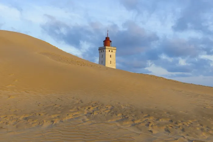 Gerahmter Druck : Leuchtturm und Düne, Rubjerg Knude Gerahmter Druck : Leuchtturm und Düne, Rubjerg Knude