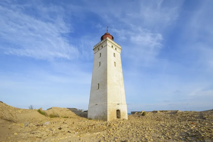 Gerahmter Druck : Leuchtturm und Düne, Rubjerg Knude Gerahmter Druck : Leuchtturm und Düne, Rubjerg Knude