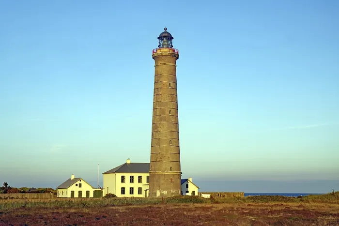 Gerahmter Druck : Leuchtturm im Abendlicht. Gerahmter Druck : Leuchtturm im Abendlicht.