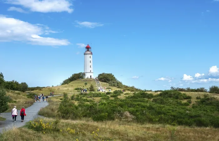 Gerahmter Druck : Der Leuchtturm auf der Insel Hiddensee, Rügen, Mecklenburg-Vorpommern, Deutschland Gerahmter Druck : Der Leuchtturm auf der Insel Hiddensee, Rügen, Mecklenburg-Vorpommern, Deutschland