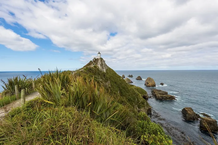 Gerahmter Druck : Leuchtturm am Nugget Point, Catlins. Gerahmter Druck : Leuchtturm am Nugget Point, Catlins.