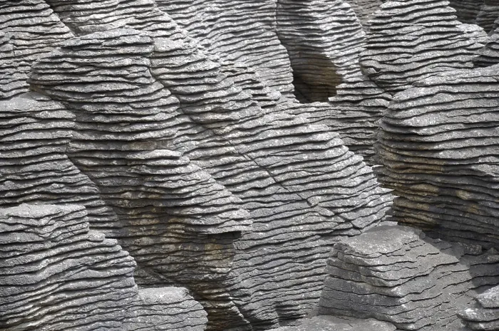 Gerahmter Druck : Kalksteinformationen bei Pancake Rocks. Gerahmter Druck : Kalksteinformationen bei Pancake Rocks.