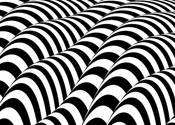 Gerahmter Druck : Lines