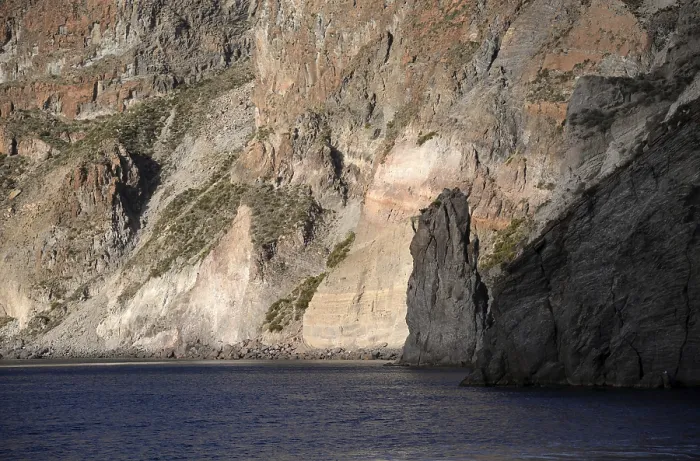 Gerahmter Druck : Küste von Lipari Gerahmter Druck : Küste von Lipari