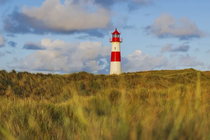 Gerahmter Druck : Das Leuchtturm von Lister bei Ellenbogen Gerahmter Druck : Das Leuchtturm von Lister bei Ellenbogen