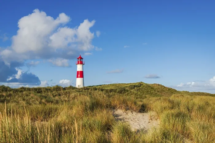 Gerahmter Druck : Das Leuchtturm Lister bei Ellenbogen Gerahmter Druck : Das Leuchtturm Lister bei Ellenbogen