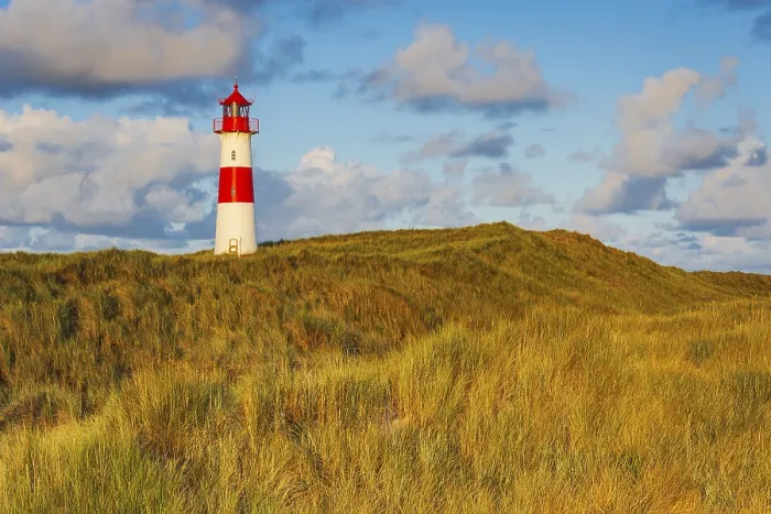 Gerahmter Druck : Das Leuchtturm Lister bei Ellenbogen Gerahmter Druck : Das Leuchtturm Lister bei Ellenbogen