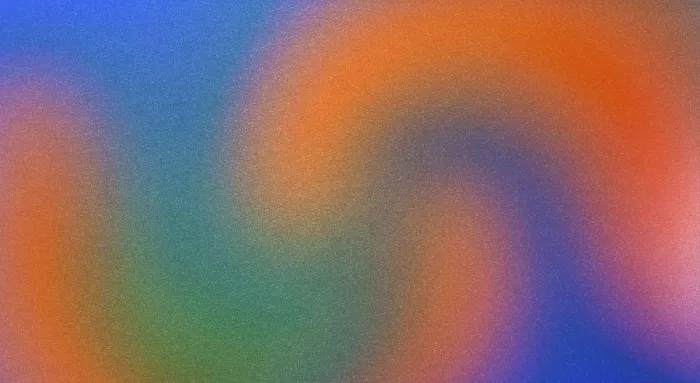 Gerahmter Druck : Gradient-Hintergrund mit blauen, orangen und grünen Farben Gerahmter Druck : Gradient-Hintergrund mit blauen, orangen und grünen Farben