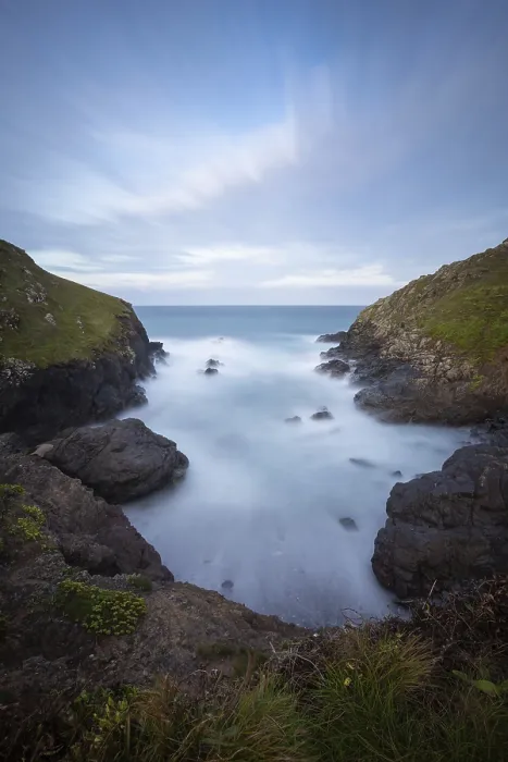 Gerahmter Druck : Eidechsenbucht - Cornwall Gerahmter Druck : Eidechsenbucht - Cornwall
