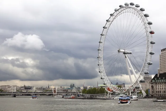 Gerahmter Druck : London Eye Gerahmter Druck : London Eye