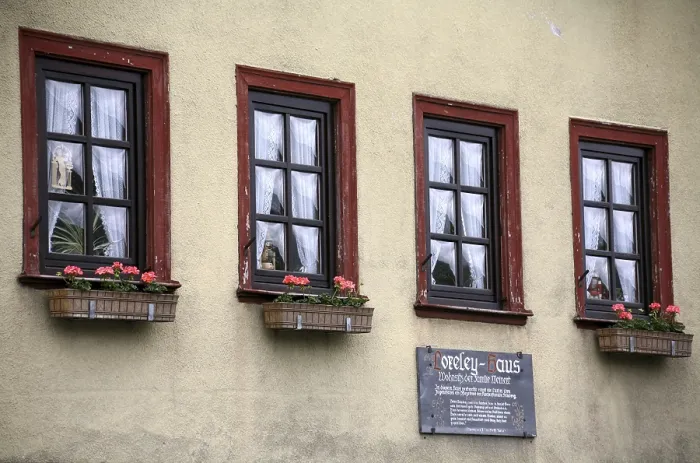 Gerahmter Druck : Loreley-Haus Gerahmter Druck : Loreley-Haus