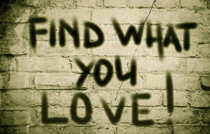 Gerahmter Druck : Find What You Love Concept Gerahmter Druck : Find What You Love Concept