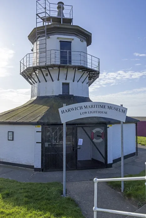 Gerahmter Druck : Low Lighthouse in Harwich Gerahmter Druck : Low Lighthouse in Harwich