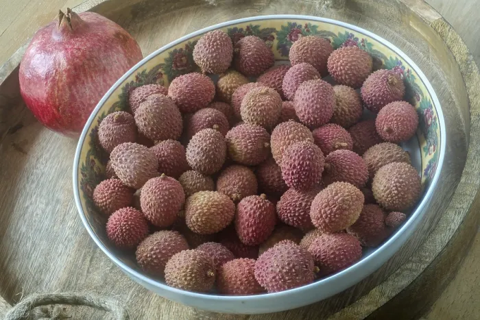Gerahmter Druck : Lychees Gerahmter Druck : Lychees