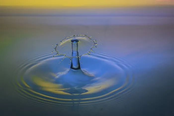 Gerahmter Druck : Macro Wasser Tropfen Gerahmter Druck : Macro Wasser Tropfen