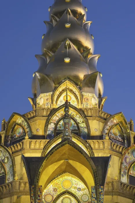 Gerahmter Druck : Hauptstupa (Phra That) Gerahmter Druck : Hauptstupa (Phra That)
