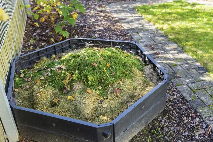 Gerahmter Druck : Kompostieren in Komposter im kleinen Garten. Gerahmter Druck : Kompostieren in Komposter im kleinen Garten.
