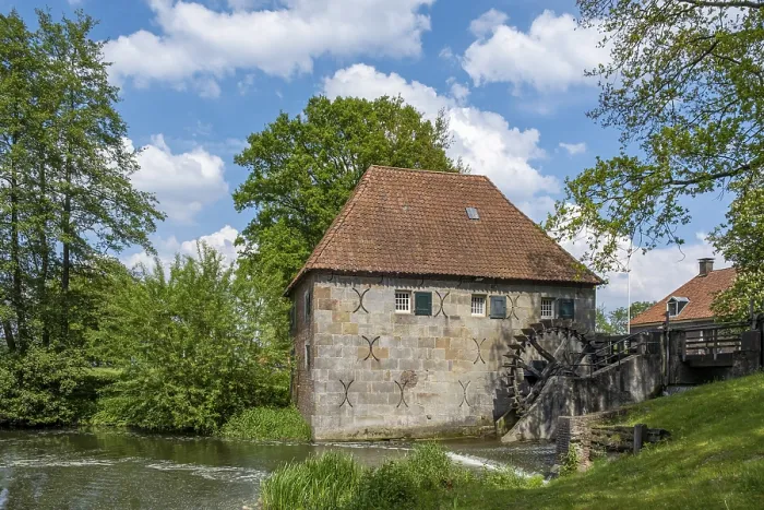 Gerahmter Druck : Mallumsche Wasserwelle, Eibergen Gerahmter Druck : Mallumsche Wasserwelle, Eibergen