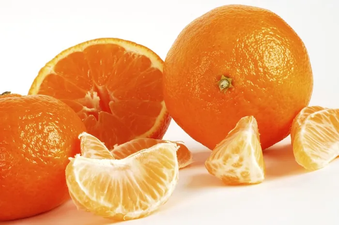 Gerahmter Druck : Mandarinenorange Gerahmter Druck : Mandarinenorange