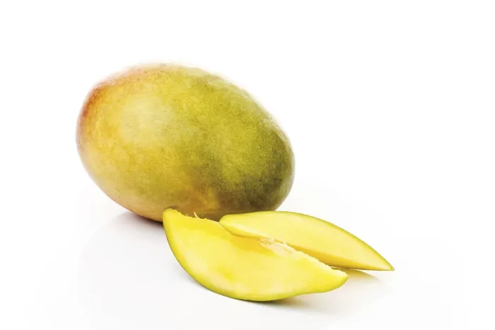 Gerahmter Druck : Mango mit Scheiben von Mango Gerahmter Druck : Mango mit Scheiben von Mango