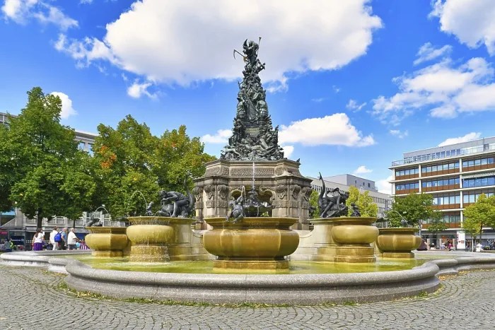 Gerahmter Druck : Mannheim, Deutschland Gerahmter Druck : Mannheim, Deutschland