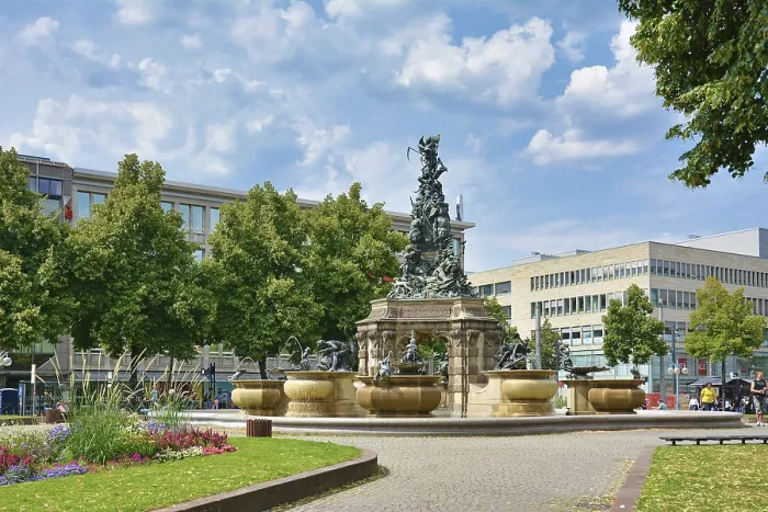 Gerahmter Druck : Mannheim, Deutschland Gerahmter Druck : Mannheim, Deutschland