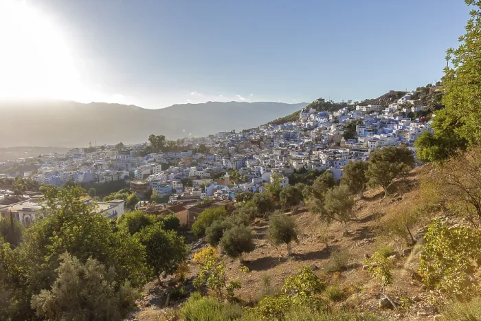 Gerahmter Druck : MAR, Chefchaouen Gerahmter Druck : MAR, Chefchaouen